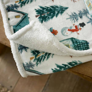 Deyongs Winter Walks Soft Fleece Throw